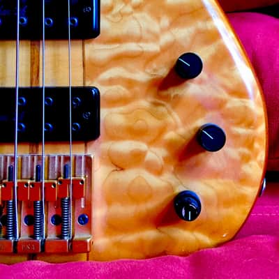 Ken Smith BT6 - 1987 - Maple/Mahagony - VINTAGE 6 String Bass image 2