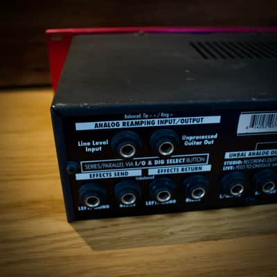 Line 6 POD xt Pro Rackmount Multi-Effect and Amp Modeler 2010s - Red image 11