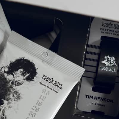Ernie Ball Tim Henson Signature Accessory Package w/Strings, Cable and Fretwrap image 9