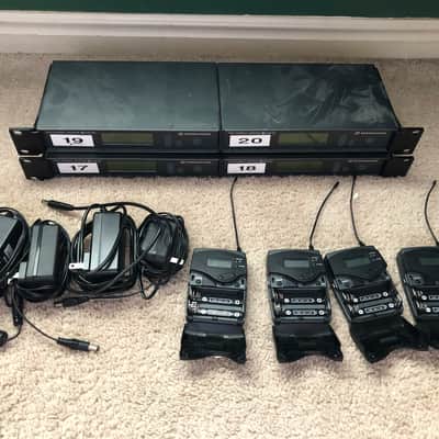 Sennheiser EW300 G-2 System w/ EM300 G-2 Wireless Bodypack x4 image 3