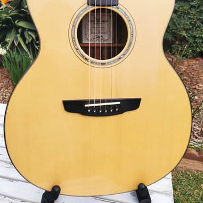 Goodall Concert Jumbo Cutaway - Master Italian Spruce over Macassar Ebony *Nice Upgraded* image 3