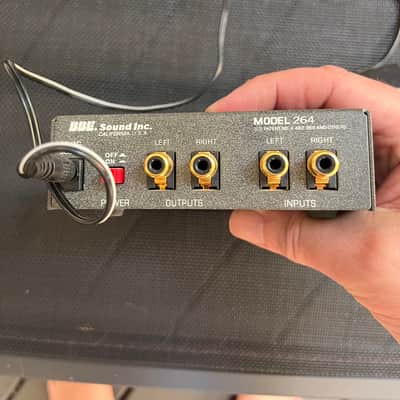 BBE sonic maximizer 264, RCA ins and outs, 1/4 rack, with rare 12VAC power supply image 4