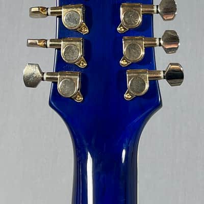 Olson 12 String Semi-Hollow Electric Guitar - Blueburst image 6
