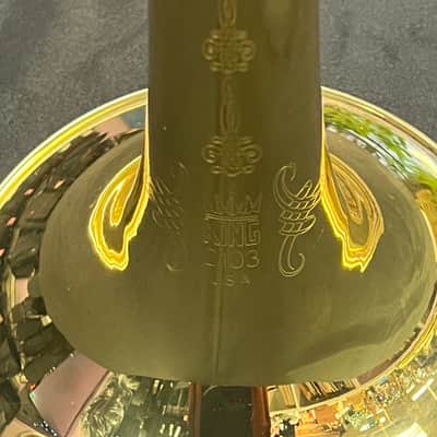 King 3B 2103 Straight Tenor Trombone image 10