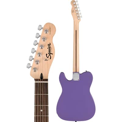 Squier by Fender Sonic Esquire Electric Guitar, Ultraviolet image 8