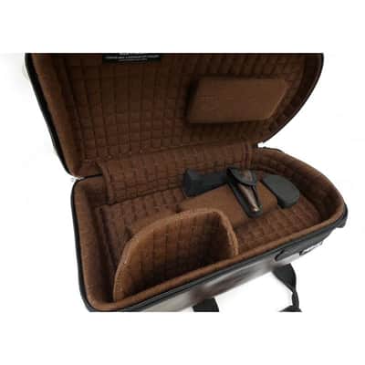 MB Marcus Bonna / MBCR (Aged Coffee Leather) Single Short Cornet Case image 2