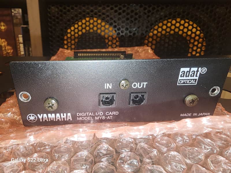 Yamaha MY8-AT 24-bit 8-Channel ADAT Optical Input/Output Card image 1