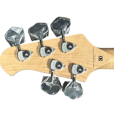 Lakland Skyline 55-02 Deluxe, Honey Burst Quilt Maple Top / Maple COSMETIC FLAWS, B-STOCK *IN STOCK* image 12