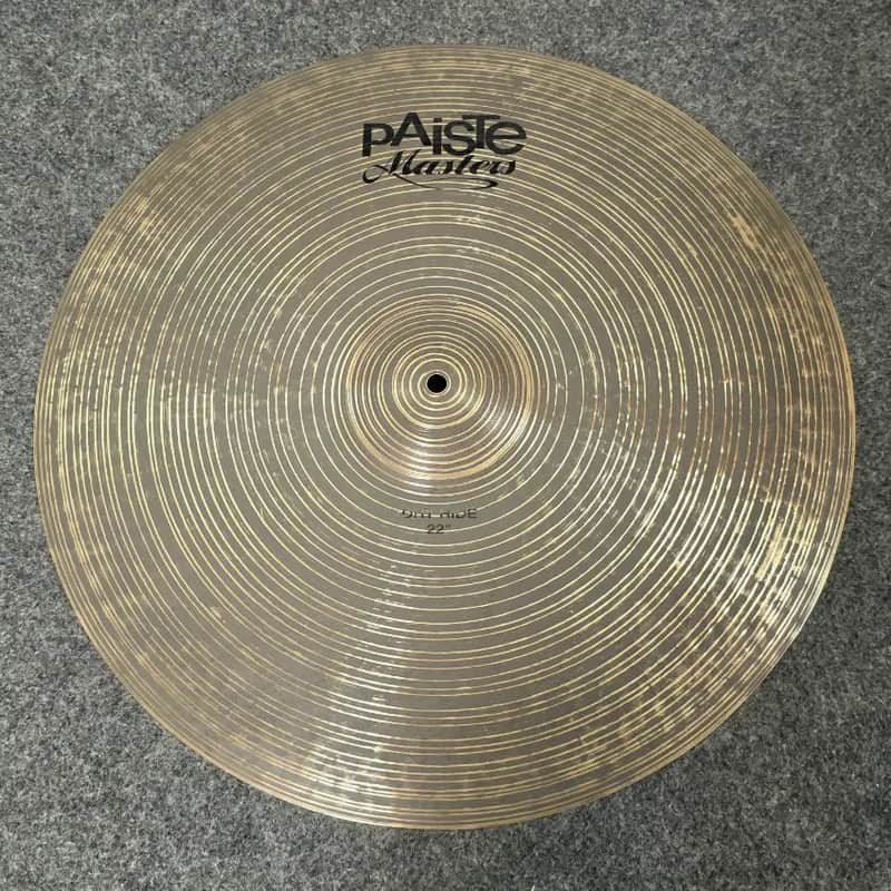 Used Paiste Masters Dry Ride Cymbal 22" - Good image 1