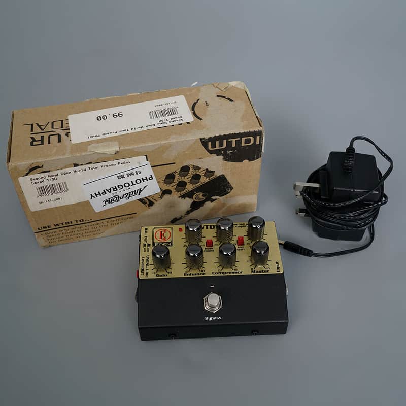 Eden Amplification WTDI World Tour DI/Preamp 2010s - Black image 1