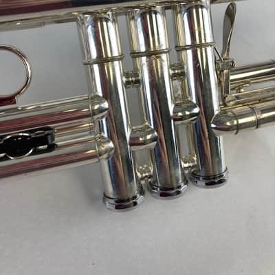 Getzen Capri Bb Trumpet – Silver Plated – Vintage Intermediate Model – 1965–66 – w/ Case SM#3578 image 9