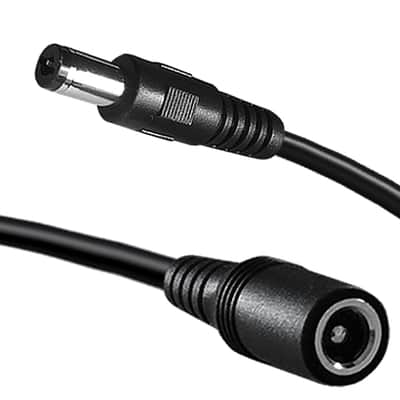 Dc Power Extension Cable,5.5mm x 2.1mm 12v Extension Cord 13FT Security Camera Cable DC Male to Female Extender Wire for CCTV IP Indoor Camera Dvr Standalone LED Strip,DC Supply Adapter image 1