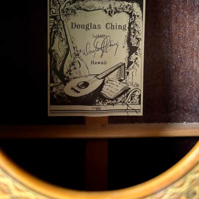 Douglas Ching Concert Classical Guitar SP/CSA 1988 image 2