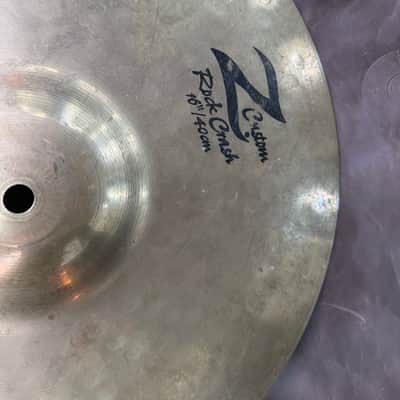 ZILDJIAN Z custom Rock Crash 16” used cymbal older version image 2