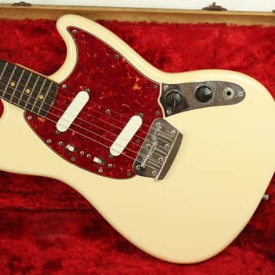 1964 Vintage Fender Duo-Sonic Professionally Refinished White Brazilian Rosewood ~CELAN~ +OHSC USA 1960's Pre-CBS L-Series image 2