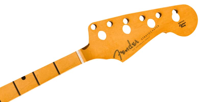 Fender Vintera II 50's Stratocaster Neck, 21 Vintage Tall Frets, Maple, V Shape image 1