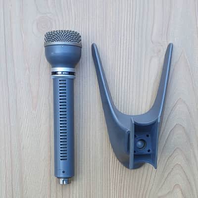 AKG D19 C (branded Uher M532 - rare!) studio version 60s, SERVICED, full spectrum sound! stand+holder (XLR adapter available) image 6