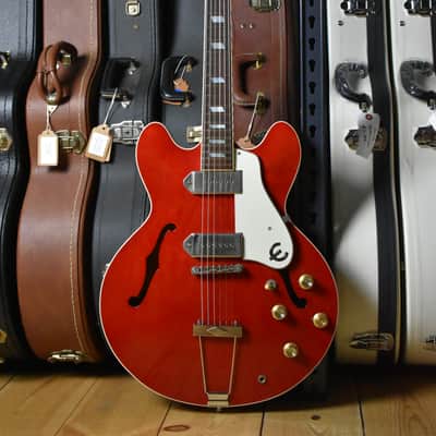 1996 Epiphone Casino – Cherry – Made in Japan (Terada Factory) – All Original image 4