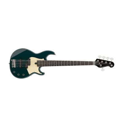 Yamaha BB435 BB400 Series 5-String Bass Guitar (Double Cutaway, Teal Blue) image 2