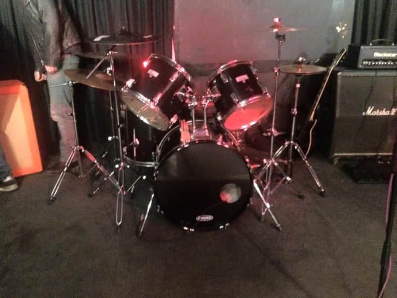 Various Drum Equipment, Full Acoustic Drumkit with Cymbals, Pedals, bags etc, See Description for full details image 1