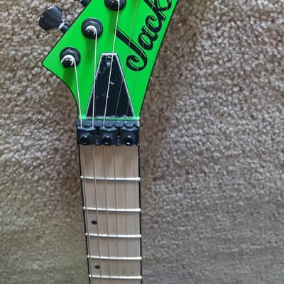Jackson DK2M DINKY ELECTRIC GUITAR  Slime Green Swirl image 3