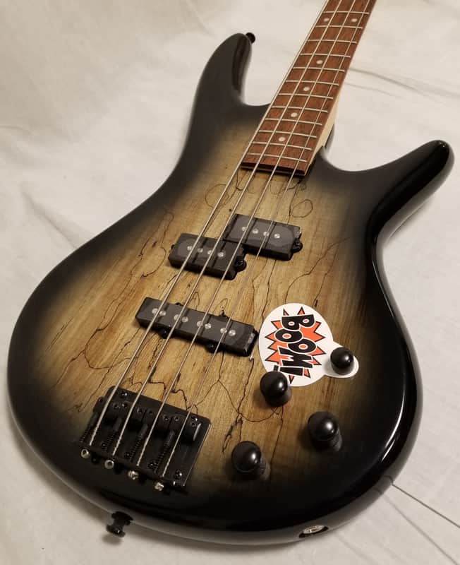Ibanez GSR200SM, SR Gio 4 String Natural Gray Burst Finish Electric Bass Guitar image 1