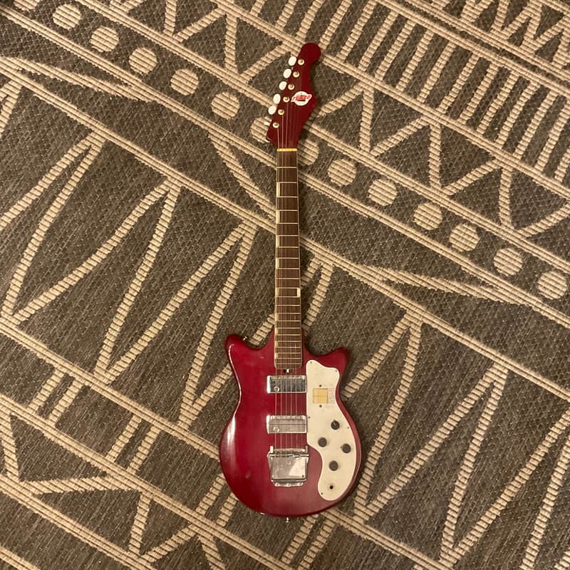 Teisco ET-200, E-200 1960’s - Cherry Red image 1