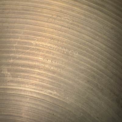 Vintage Zildjian 14” Hi-hats 927/958g 1960’s image 4