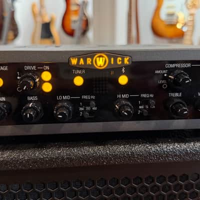 Warwick MS 800 Multi Stage Bass Amplifier Head 2026 - Black image 1
