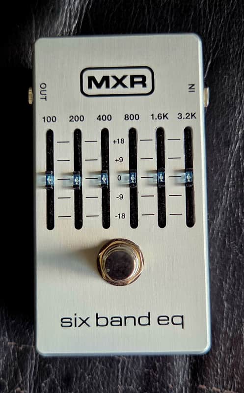 MXR M109S Six Band EQ 2016 - Present - Silver image 1