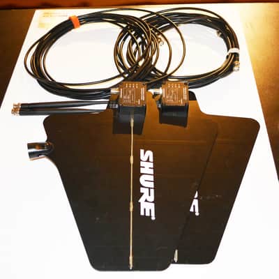 Shure SLX4 H5 4-Channel Wireless Microphone System – Complete Package with UA844, Antennas & Handhelds image 7