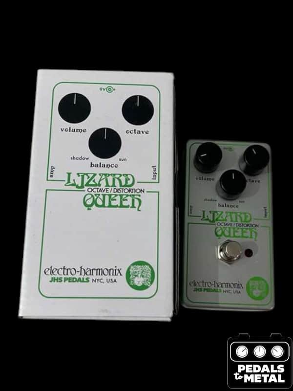 Electro-Harmonix / JHS Nano Lizard Queen Octave Fuzz 2023 - Present - Silver / Green - X18495 image 1