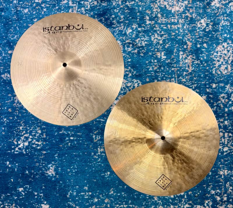 Don’t pay £409!! 15” ISTANBUL TRADITIONAL LIGHT Hihats image 1