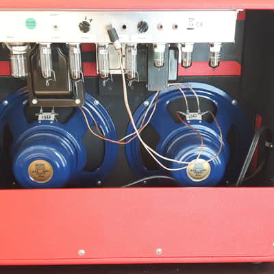 !!!ON HOLD!!! Valvetech Hayseed 30 2x12 Celestion Alnico Blue Bulldogs image 4
