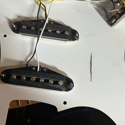 Squier Vintage Modified 70s Loaded Stratocaster Body with Fender Block/Trem and Pickups image 5