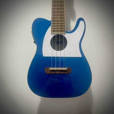Fender Fullerton Tele Ukulele - Lake Placid Blue image 2