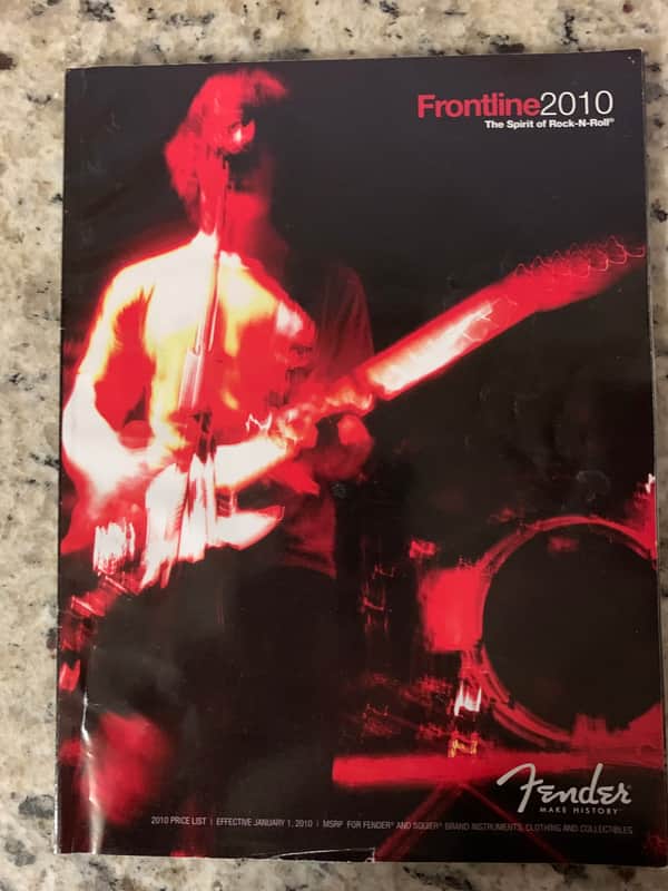 Fender Frontline Magazine Catalog