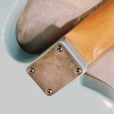 Belle Guitars Teg Workhorse - Faded Sonic Blue image 16