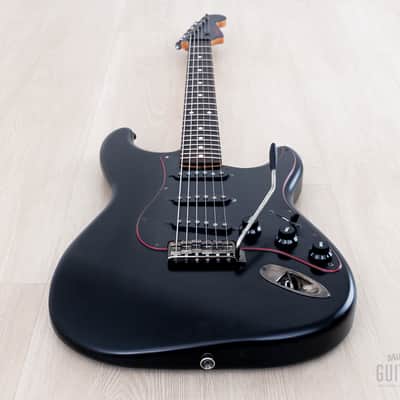 2020 Fender Stratocaster Noir SSS Limited Edition Matte Black, Japan MIJ image 11