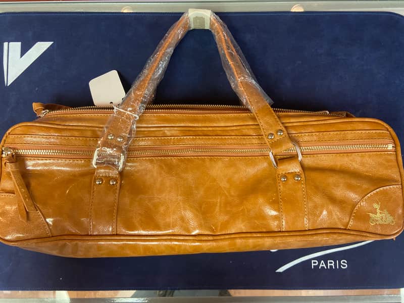 FluterScooter Cedar Wood Flute Bag 2020s - Leather / Faux Leather image 1