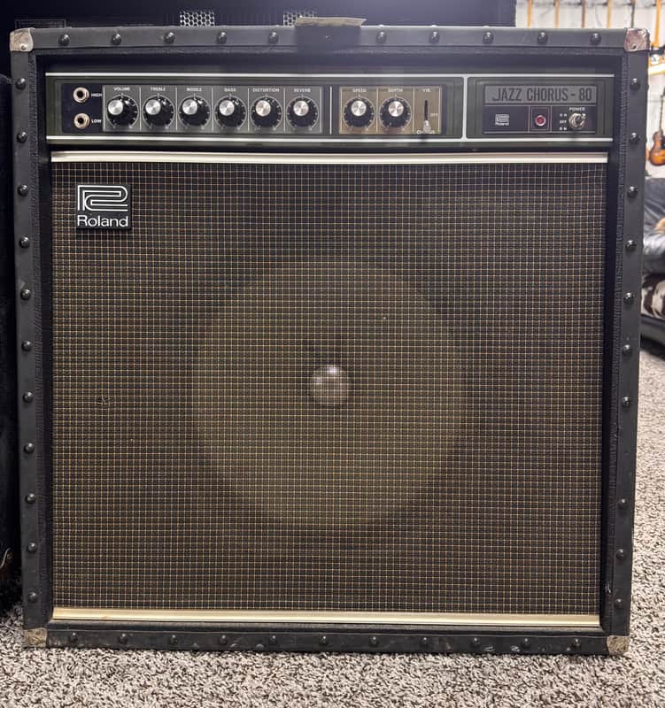 Roland JC-80 Jazz Chorus 60-Watt 1x15" Guitar Combo 1976, Black