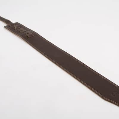 Harvest Fine Leather Premium Brown Glove Nappa Long Bass Strap image 6