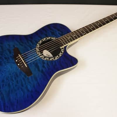Ovation Applause AE128 Acoustic-Electric Guitar, Very Good Shape! AE 128 #6088 image 2