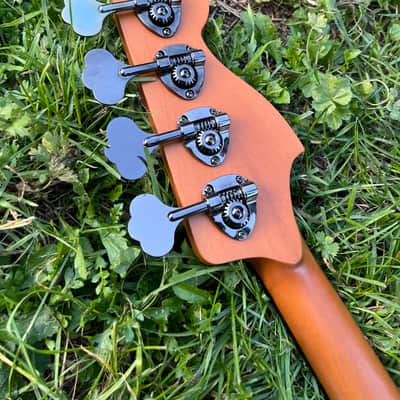 Custom Vintage Bass Explorer 4 string In Stock image 14