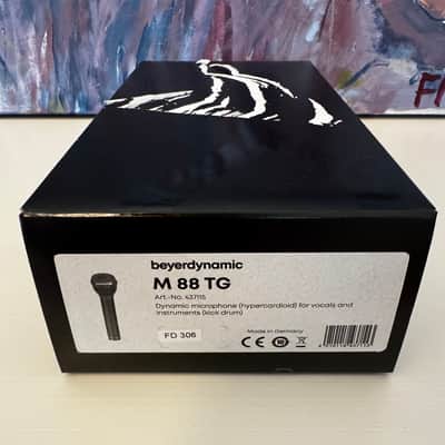 Beyerdynamic M88 TG | Hypercardioid Dynamic Microphone | Original Box image 4