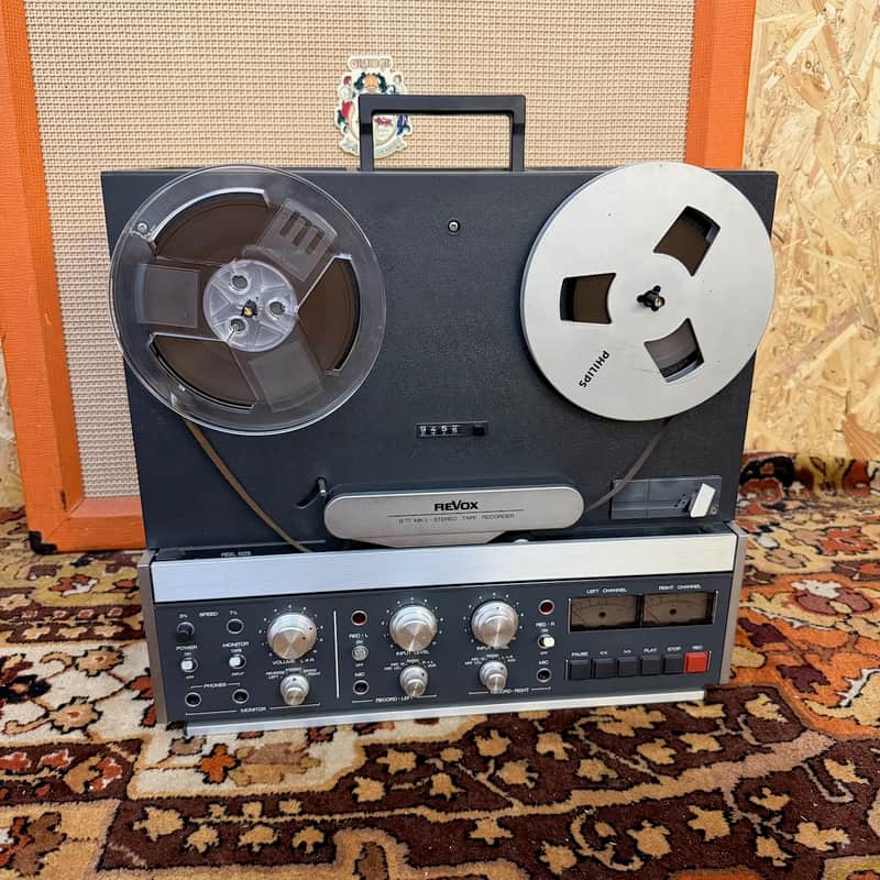 Vintage Revox B77 MKII Stereo Reel to Reel Tape Recorder Original & Serviced image 1