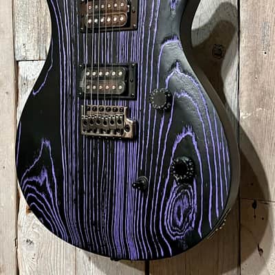 PRS SE Sandblasted CE 24 Electric Guitar - Sandblasted Purple, Limited Edition, Help Support Small Business & It Here ! image 5