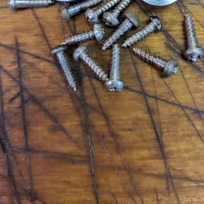 Vintage 1960's New Old Stock Grover Imperial Model 150 Guitar Tuner Set Grommets Screws Opened Box Luthiers Parts image 8