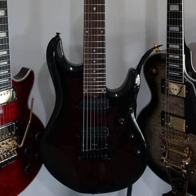 Sterling JP70-RPB John Petrucci Signature 7-String 2010s - Pearl Red Burst image 1