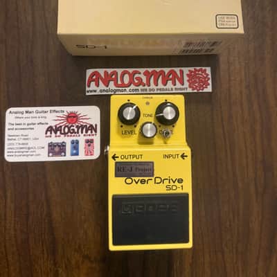 Boss SD-1 Super Overdrive w/ Analogman Mod | Reverb